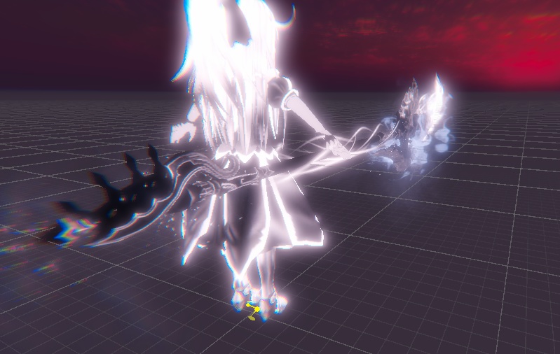 【Unity/VRChat】Ice Spear (Effects+Spearmesh)