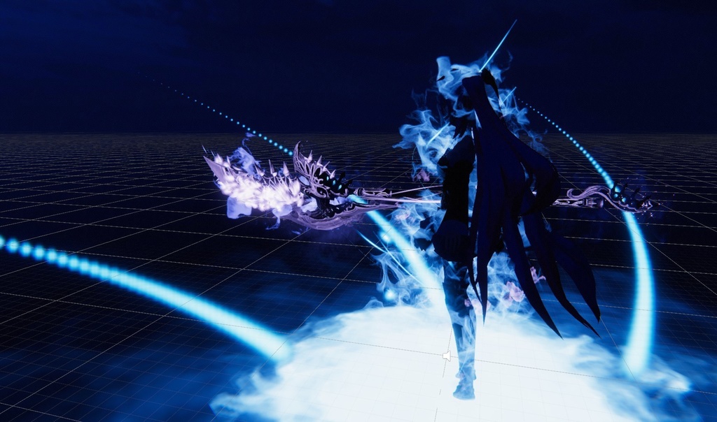 【Unity/VRChat】Sky Spear (Effects+Spearmesh)
