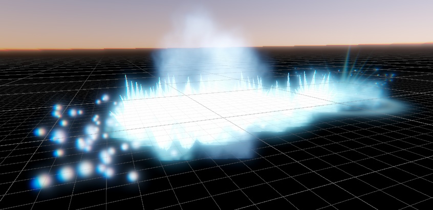 【Unity/VRChat】Ice Spikes (Effects+SpikeMesh)