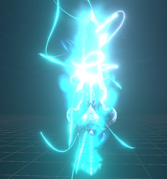【Unity/VRChat】Lightning Sword (Effects+Sword)