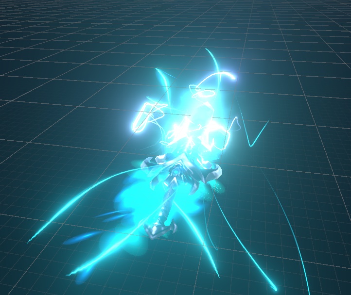 【Unity/VRChat】Lightning Sword (Effects+Sword)