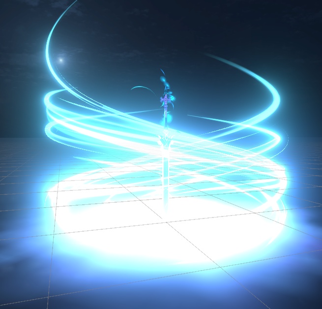 【Unity/VRChat】FrostFire Avatar (Effects+Avatar+Meshes)