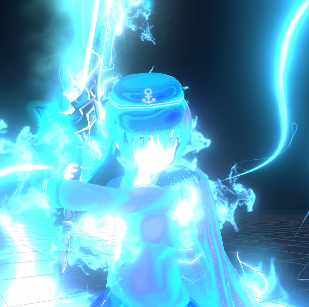 【Unity/VRChat】FrostFire Avatar (Effects+Avatar+Meshes)