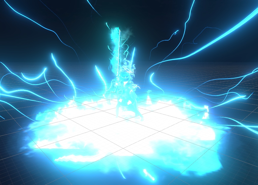 【Unity/VRChat】FrostFire Avatar (Effects+Avatar+Meshes)