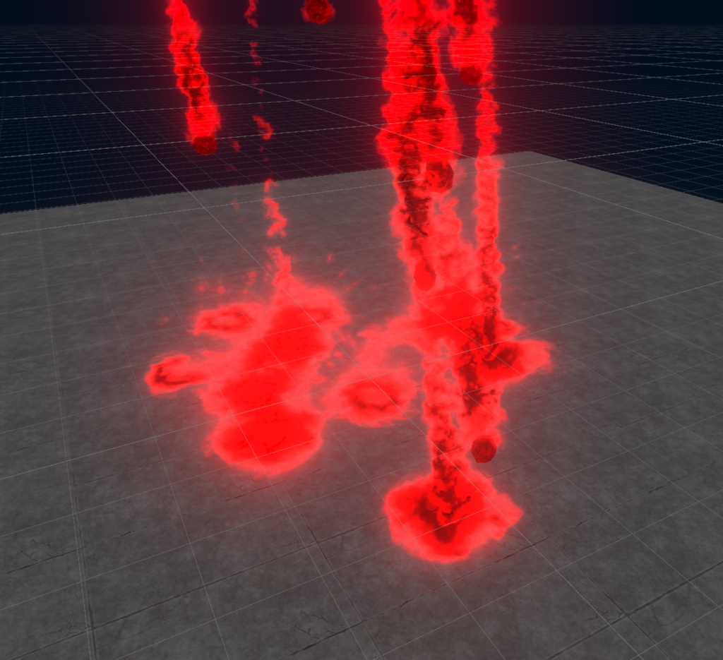 【Unity/VRChat】Meteor Rain (Effects+Meshes)