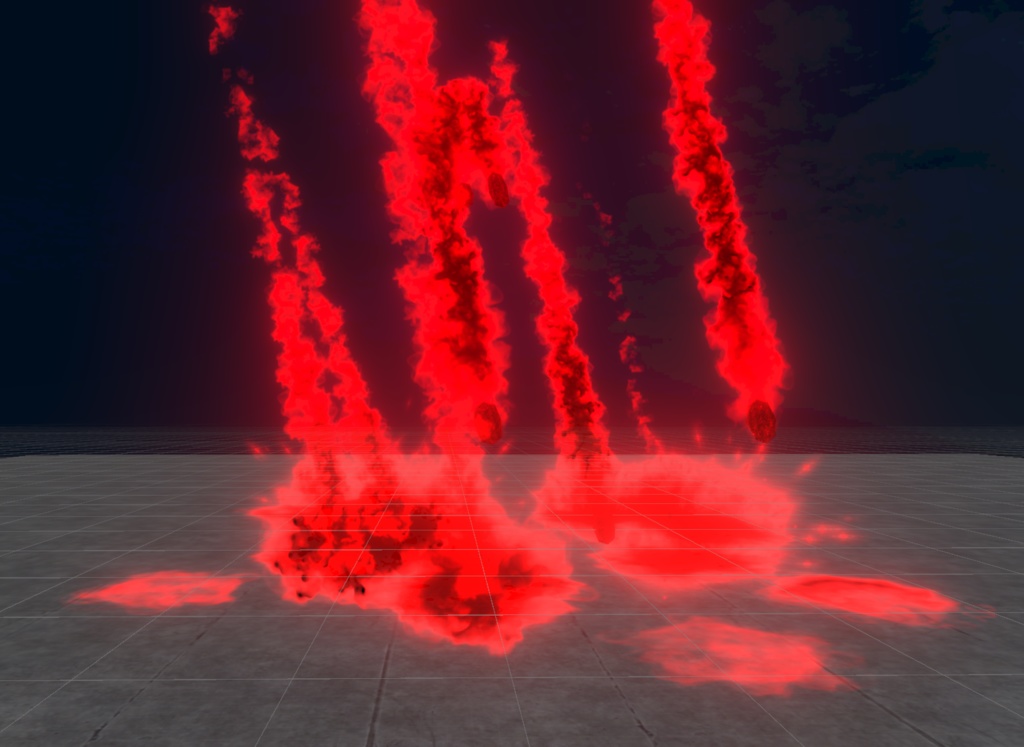 【Unity/VRChat】Meteor Rain (Effects+Meshes)