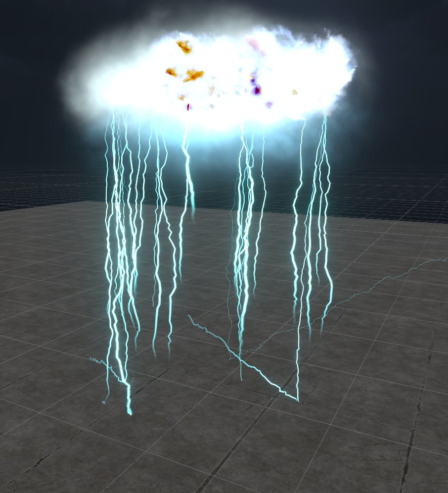 【Unity/VRChat】Lightning Storm (Effects)