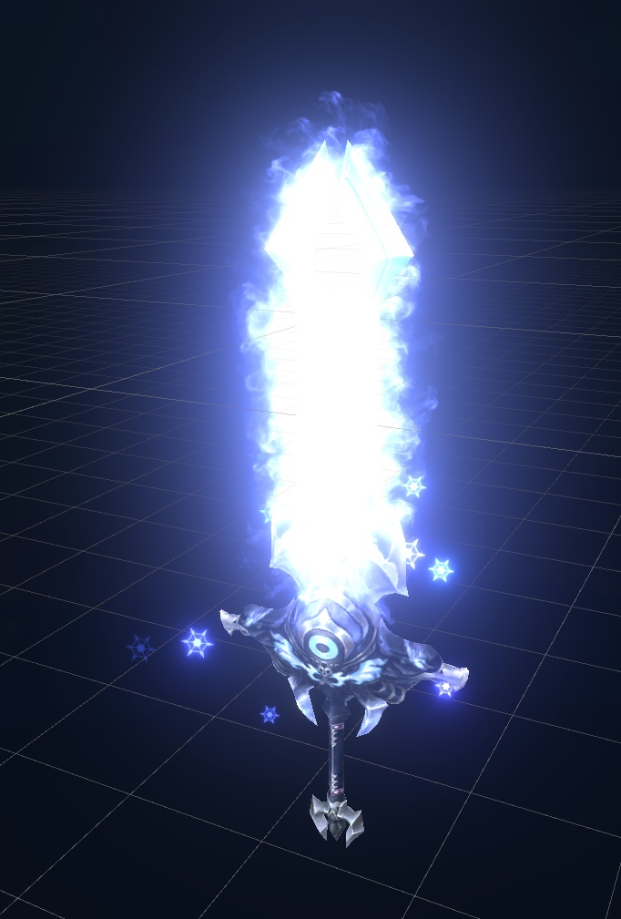 【Unity/VRChat】Frost Sword(Effects+Sword)