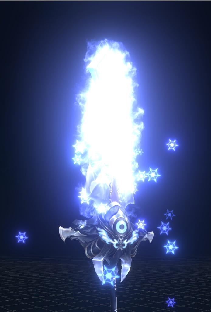 【Unity/VRChat】Frost Sword(Effects+Sword)