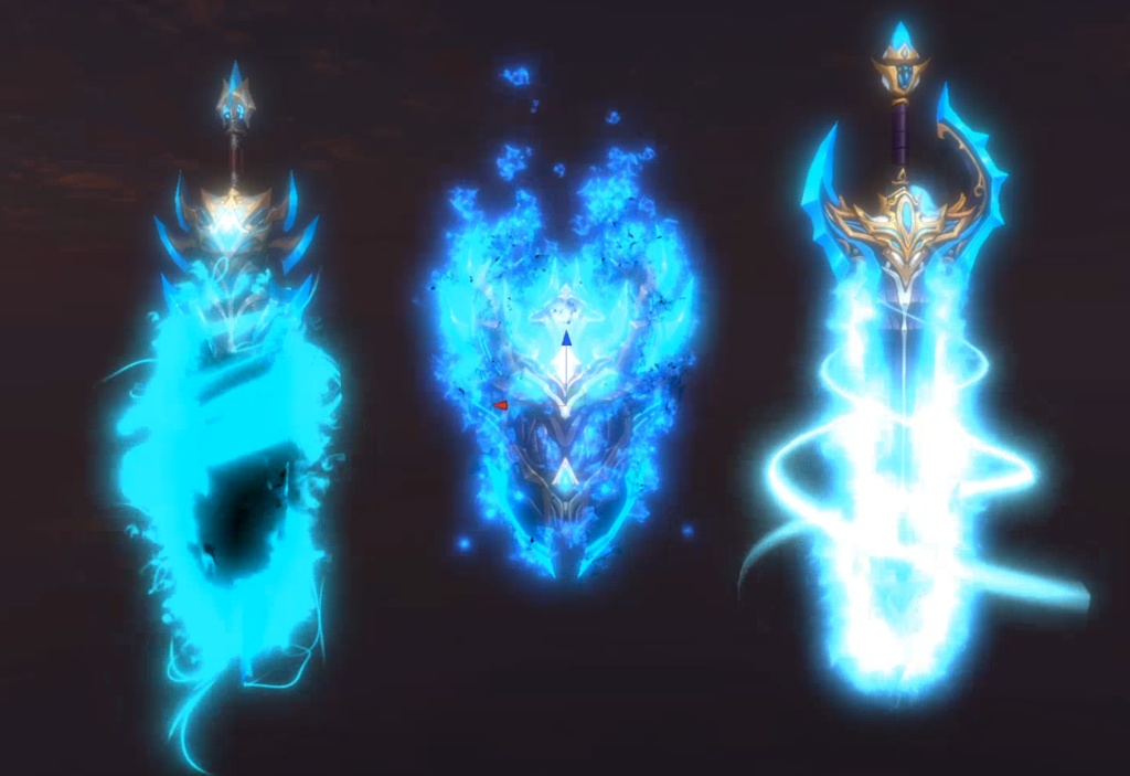 【Unity/VRChat】Eirias Sword(Effects+Sword)