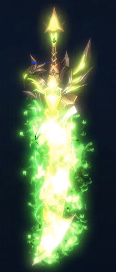【Unity/VRChat】Cursed Blade(Effects+Sword+Shield)