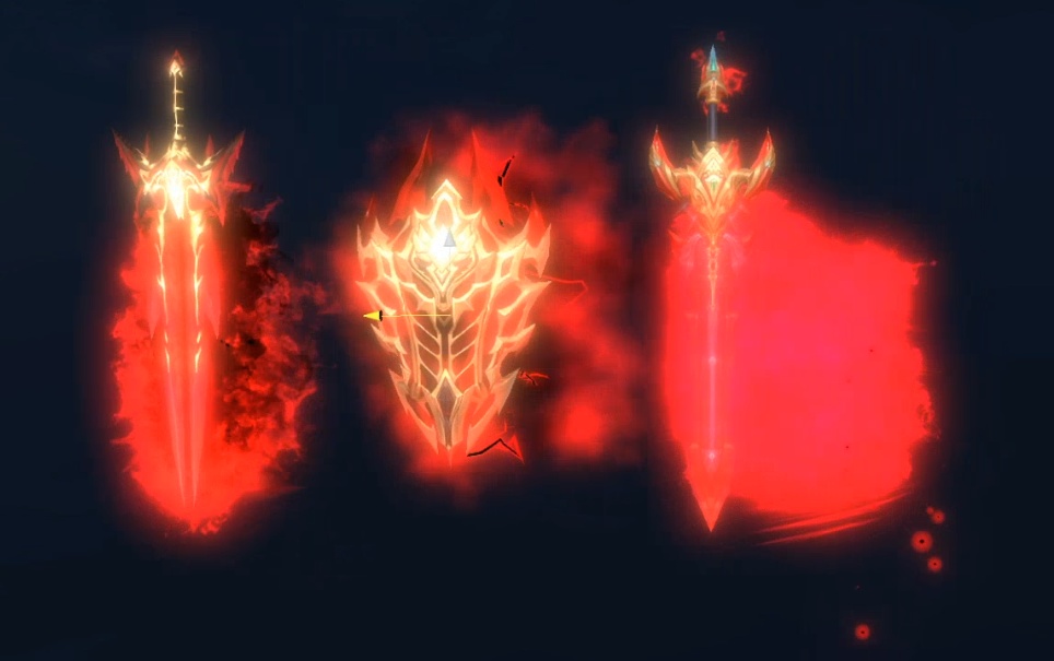 【Unity/VRChat】EdgeLord Sword(Effects+Sword+Shield)