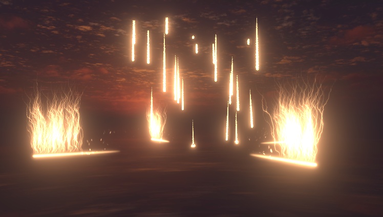 【Unity/VRChat】Fiery Dragon(Effects+TestAvatar+SoundOnDeath)