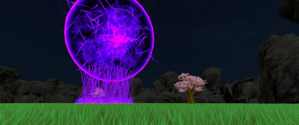 【Unity/VRChat】Dark Paladin(Effects+Avatar Animation(SDK3.0)+SoundOnCollision)