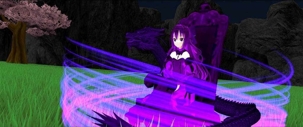 【Unity/VRChat】Dark Paladin(Effects+Avatar Animation(SDK3.0)+SoundOnCollision)