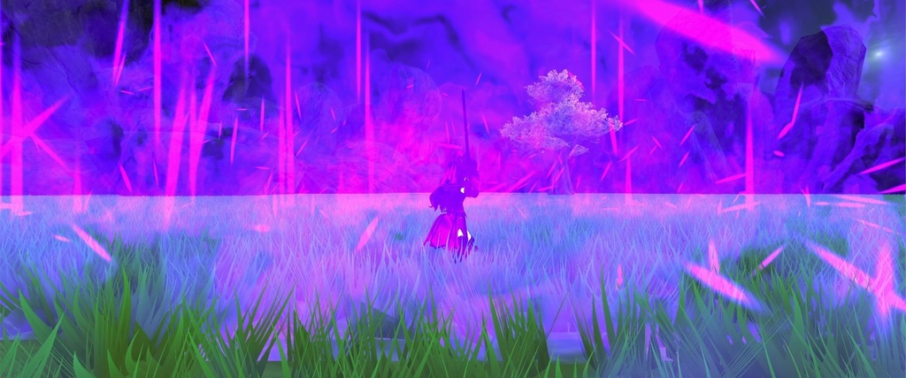 【Unity/VRChat】Dark Abyss(Effects+Dummy Avatar Setup)