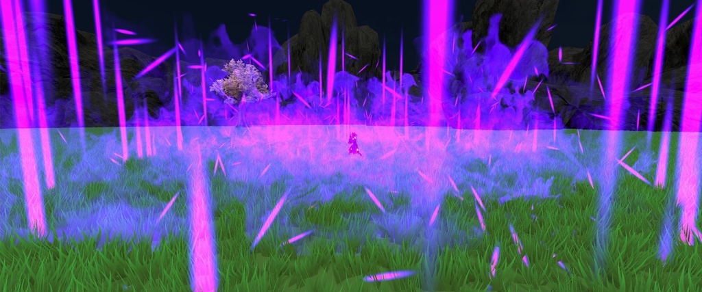 【Unity/VRChat】Dark Abyss(Effects+Dummy Avatar Setup)