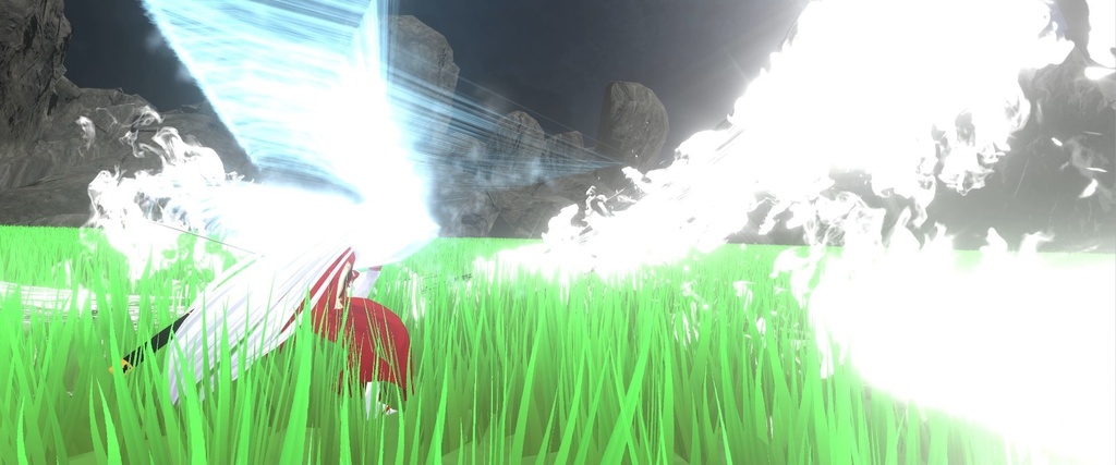 【Unity/VRChat】Inaba Tsukuyo (Effects+Avatar Animation(SDK3.0)+OnRelease))