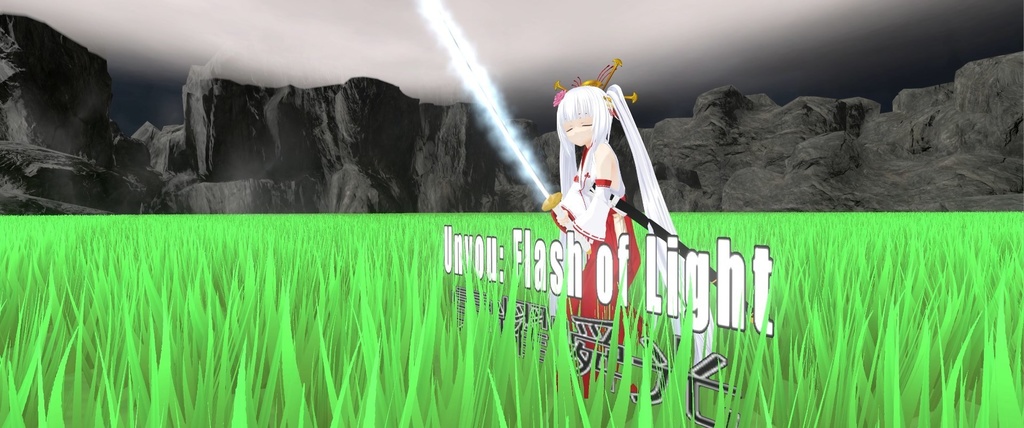 【Unity/VRChat】Inaba Tsukuyo (Effects+Avatar Animation(SDK3.0)+OnRelease))