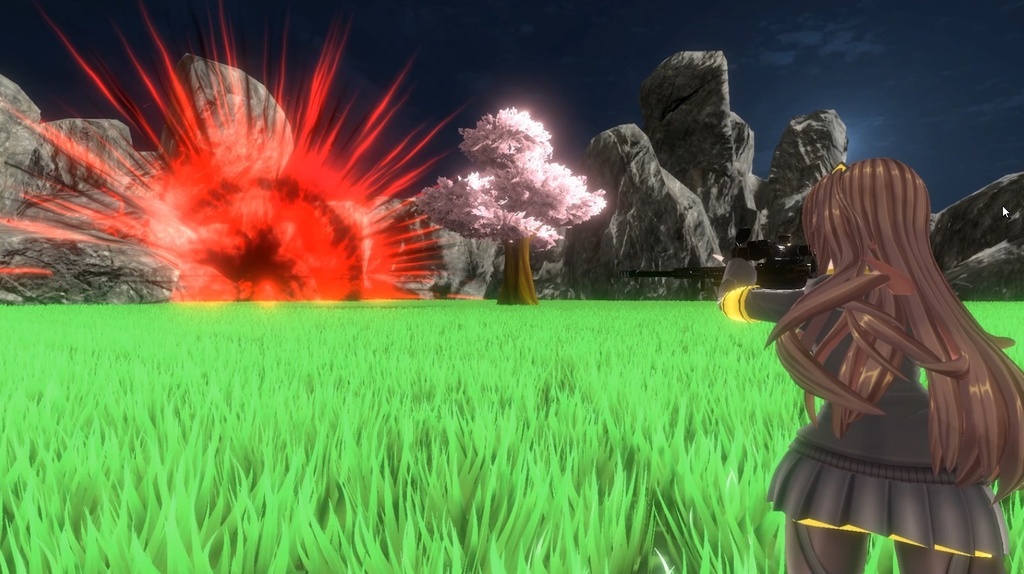 【Unity/VRChat】EMP Sniper (Effects+Avatar included with SDK3.0+Sound on Collision Setup)