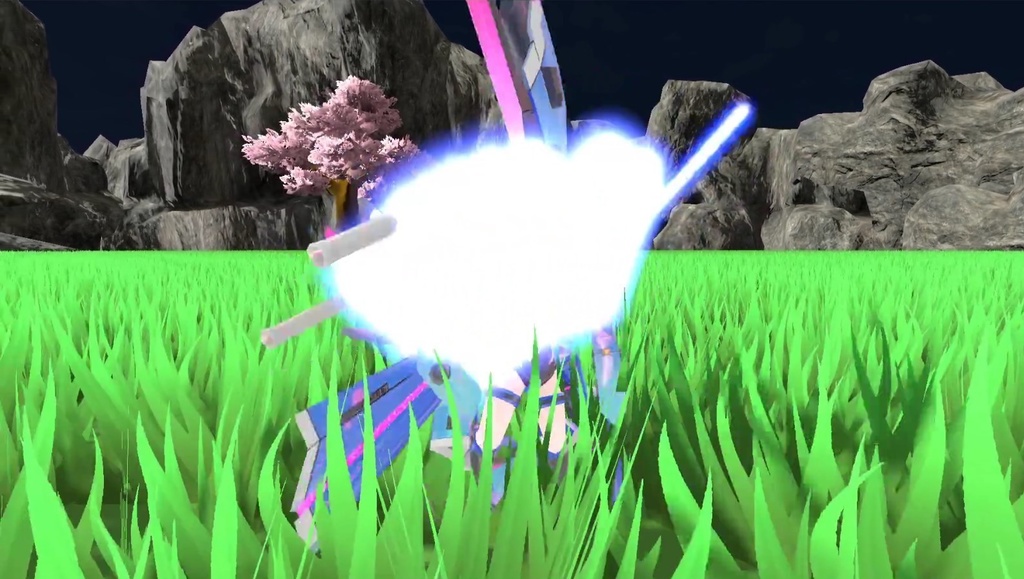 【Unity/VRChat】Gundam (Effects+Dummy Avatar)