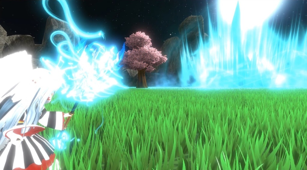 【Unity/VRChat】Ice Tomb(Effects+Dummy Avatar Setup)