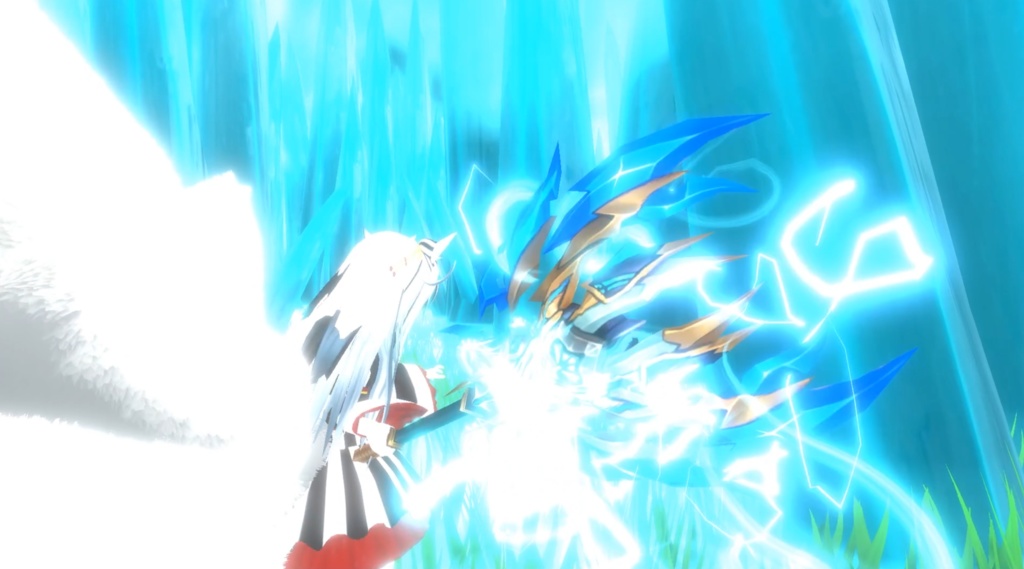 【Unity/VRChat】White Kitsune(Effects+Avatar Animation(SDK3.0))