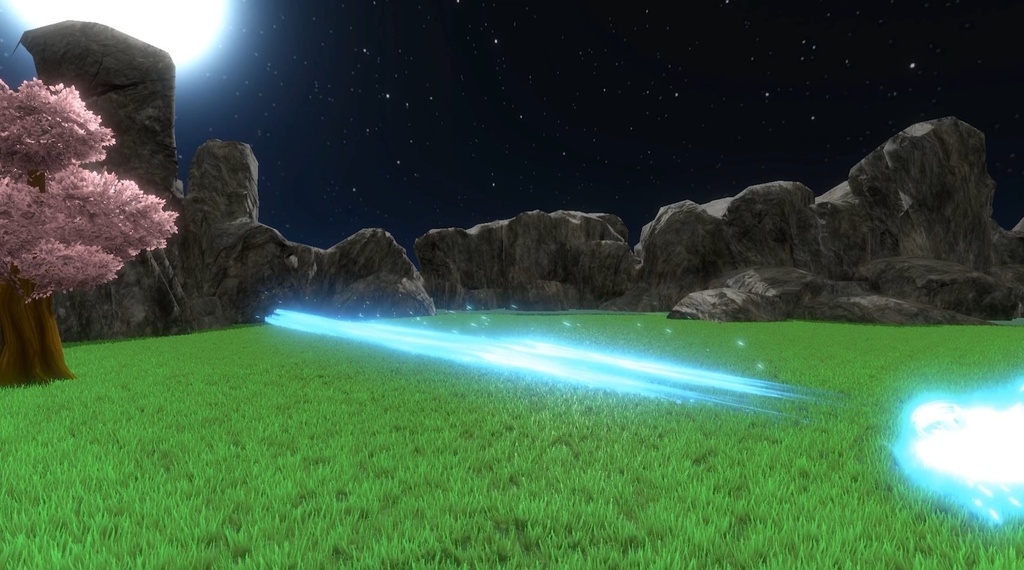 【Unity/VRChat】White Kitsune(Effects+Avatar Animation(SDK3.0))