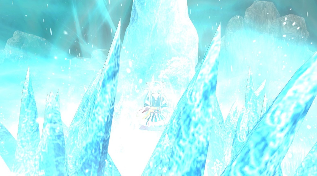 【Unity/VRChat】White Kitsune(Effects+Avatar Animation(SDK3.0))