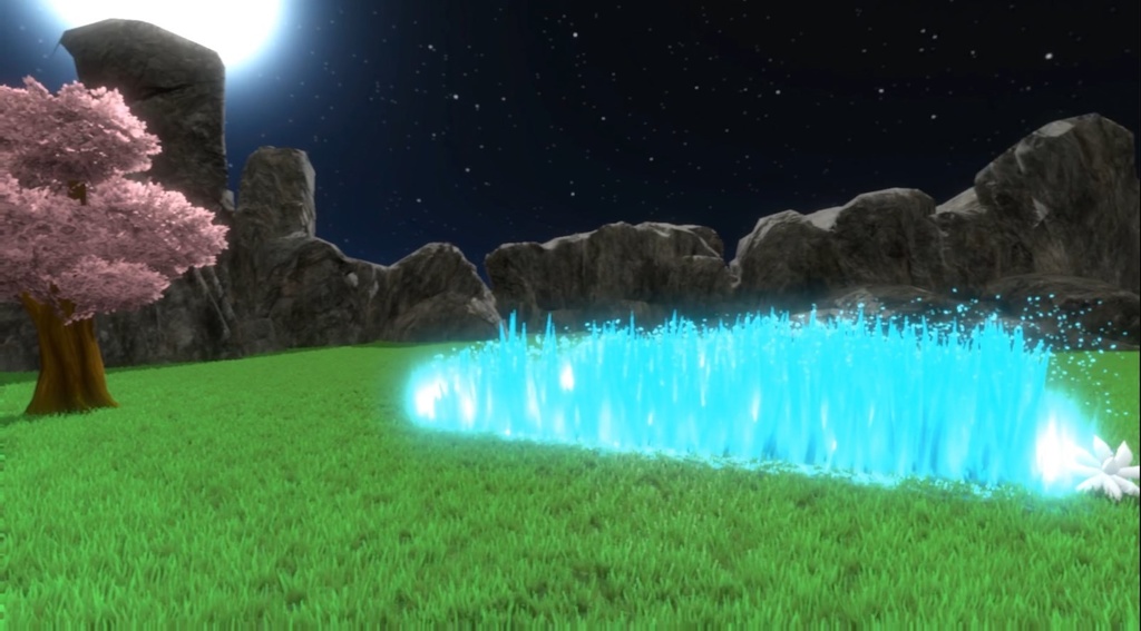 【Unity/VRChat】White Kitsune(Effects+Avatar Animation(SDK3.0))