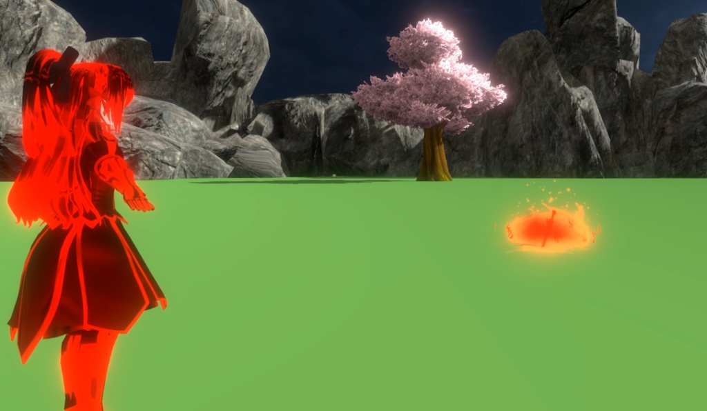 【Unity/VRChat】Abyss Paladin(Effects+Avatar Animation(SDK3.0 + Grab FX))