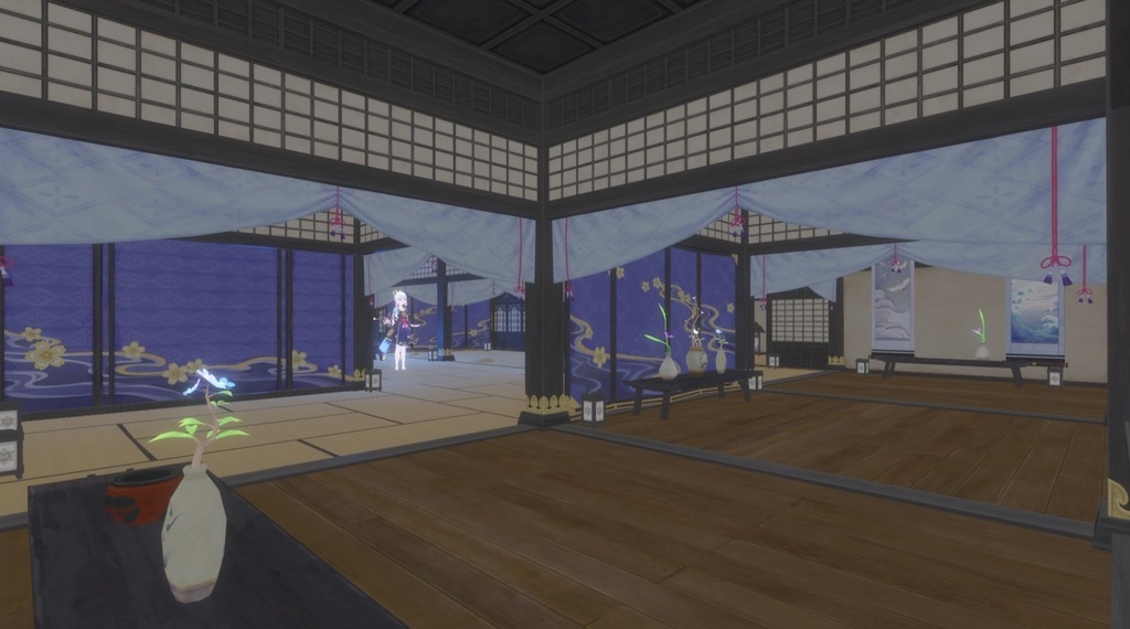 【Unity/VRChat】Kamisato Ayaka(Effects+Avatar Animation SDK3.0)