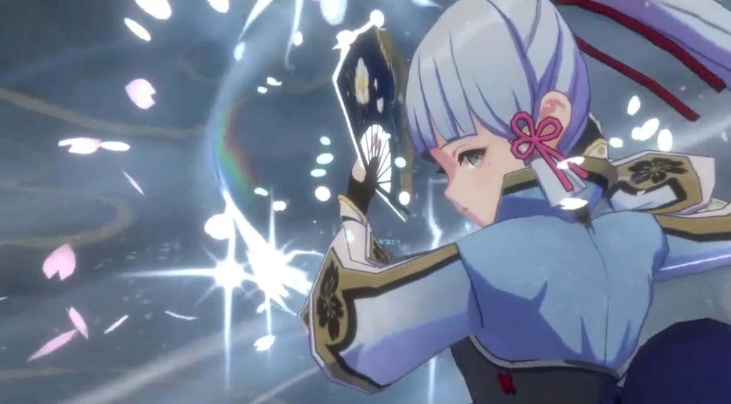 【Unity/VRChat】Kamisato Ayaka(Effects+Avatar Animation SDK3.0)