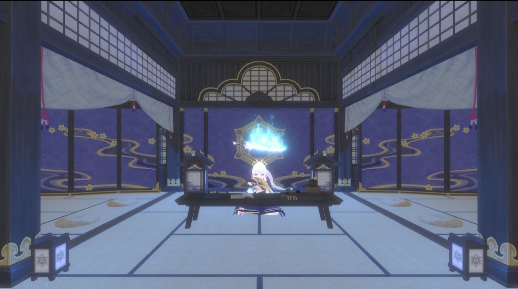 【Unity/VRChat】Kamisato Ayaka(Effects+Avatar Animation SDK3.0)