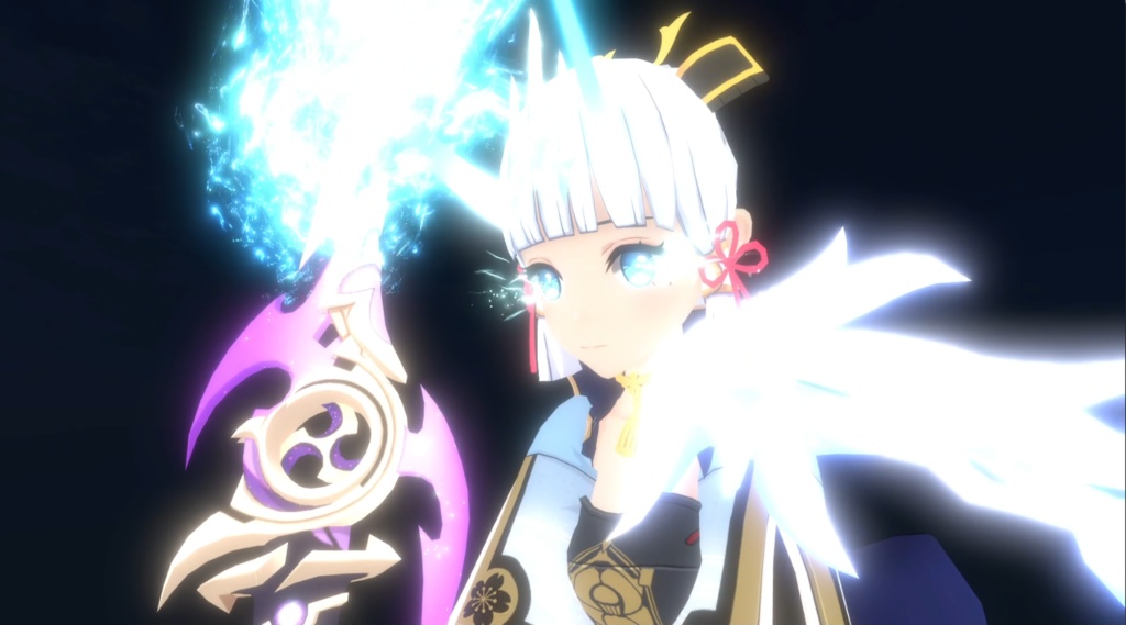 【Unity/VRChat】Final Kamisato Ayaka(Effects+Avatar Animation SDK3.0)