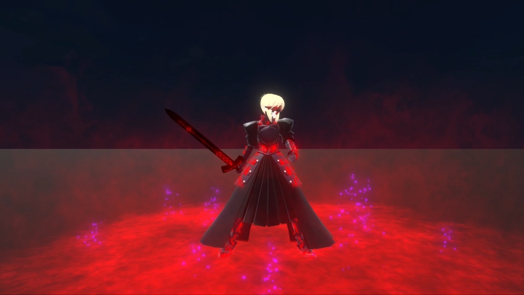 【Unity/VRChat】Alter Saber(Effects+Avatar Animation SDK3.0)