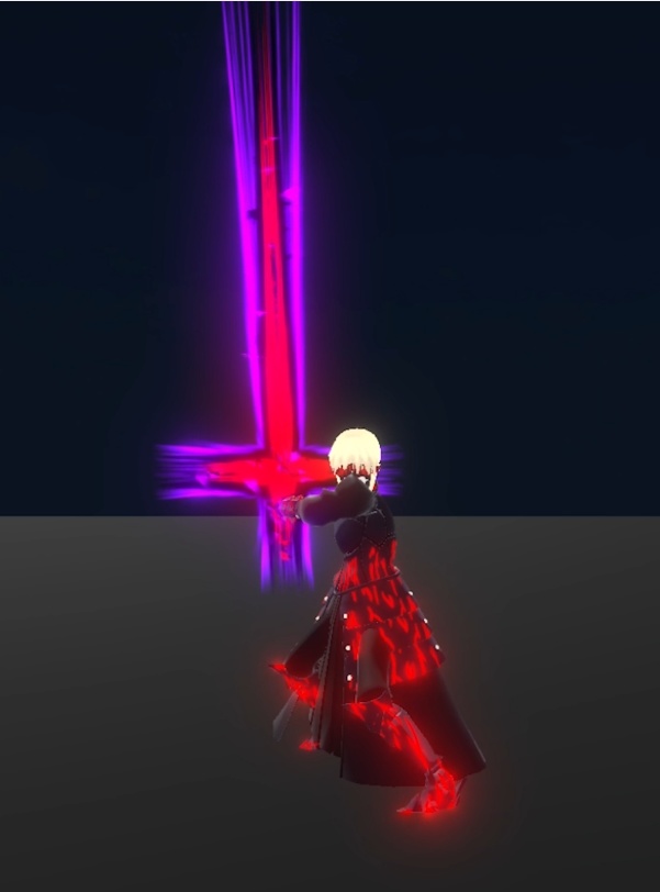 【Unity/VRChat】Alter Saber(Effects+Avatar Animation SDK3.0)