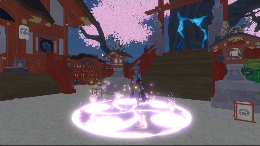 【Unity/VRChat】Yae Miko(Effects+Toggle)