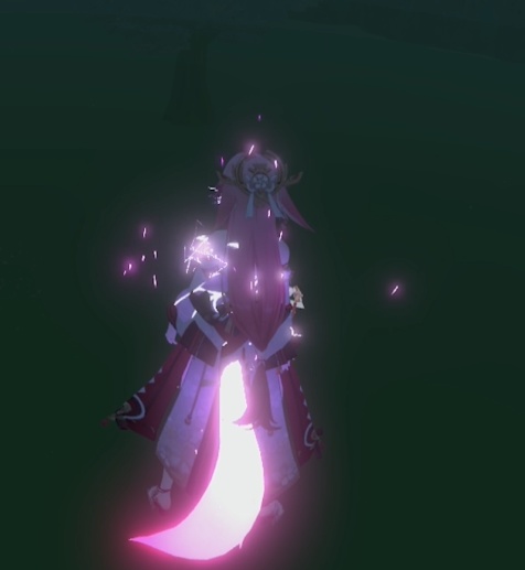 【Unity/VRChat】Yae Miko(Effects+Toggle)