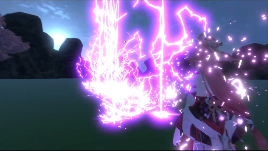 【Unity/VRChat】Yae Miko(Effects+Toggle)