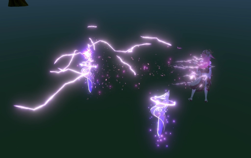 【Unity/VRChat】Yae Miko(Effects+Toggle)