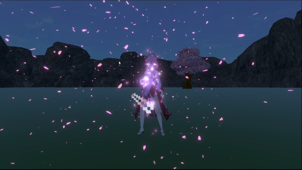 【Unity/VRChat】Yae Miko(Effects+Toggle)
