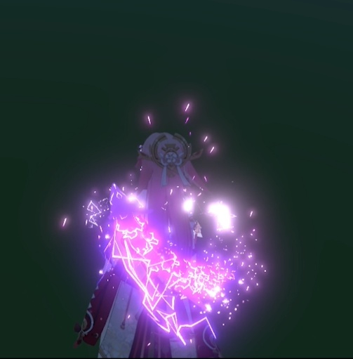 【Unity/VRChat】Yae Miko Light+Heavy Attack(Effects+Toggle)