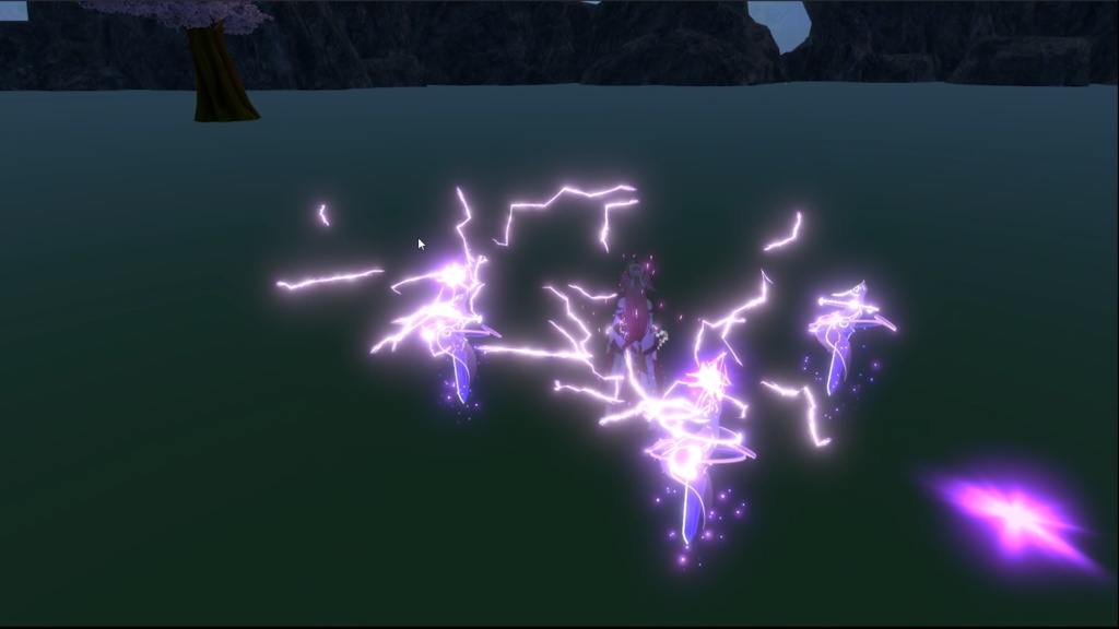 【Unity/VRChat】Yae Miko Elemental Skill(Effects+Toggle)