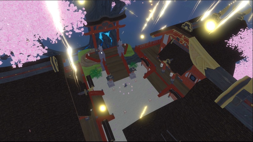 【Unity/VRChat】Yae Miko Shrine(Effects+Toggle)