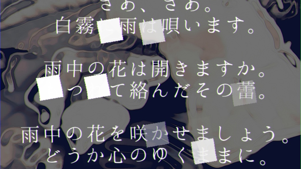 【CoCシナリオ】もつれる雨花