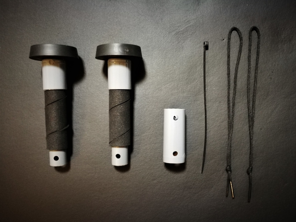 トラッカー設置用塩ビ管(グリップタイプ)