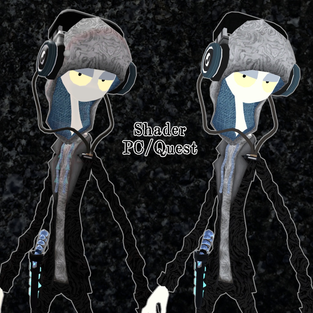 VRChat使用想定3Dモデル Agent JJ