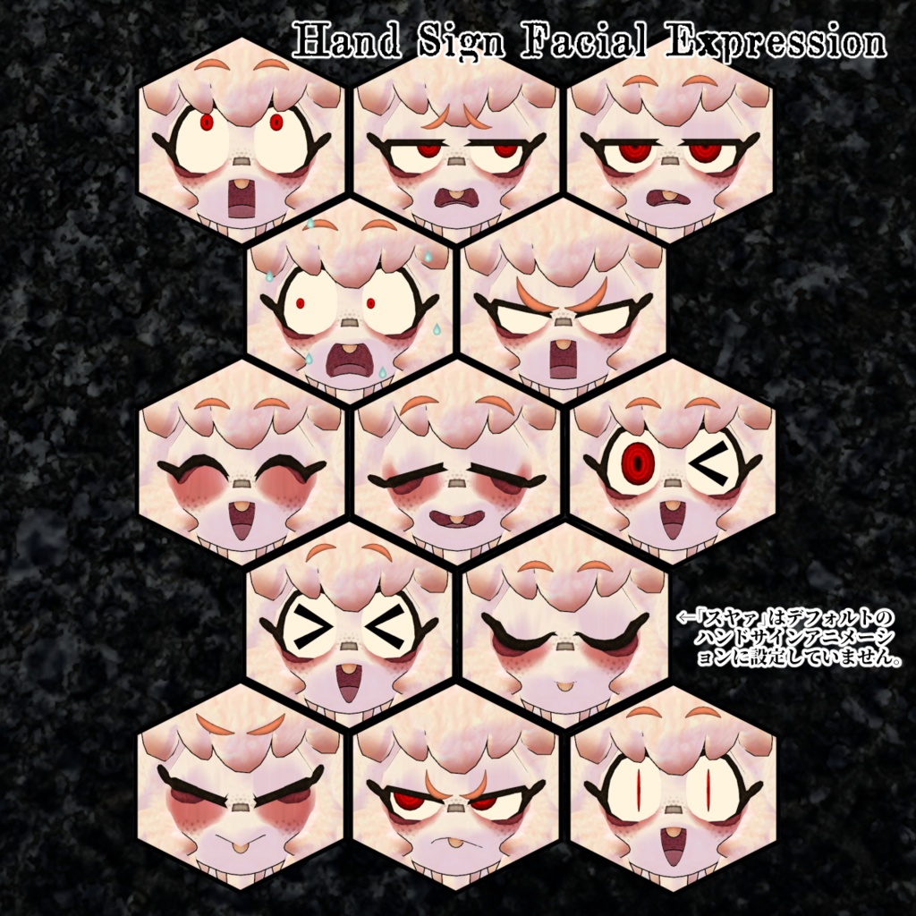 VRC想定3Dアバター Agent 「K-eI(ケイ)」