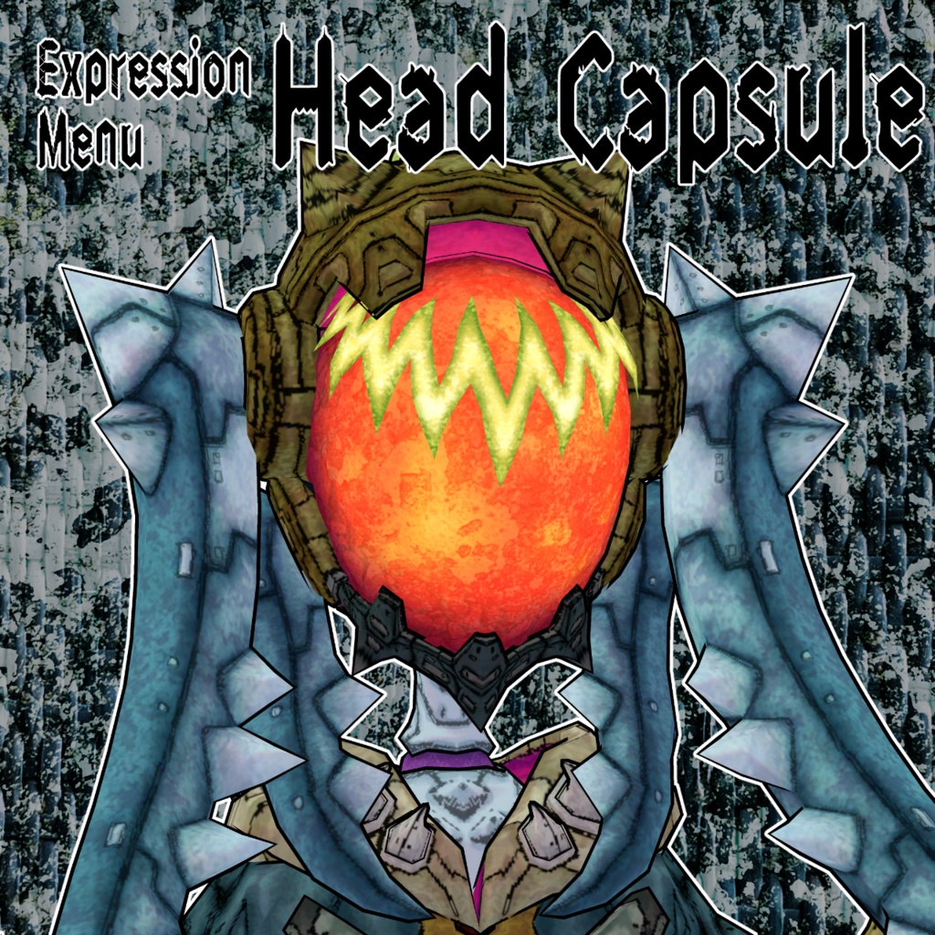 VRChat使用想定3Dモデル 甲殻蟲人Gila Kanafis ギラ・カナフィス